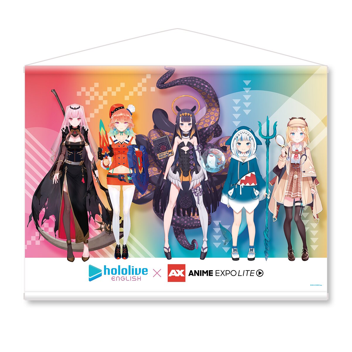 hololive English x Anime EXPO Lite 2021 B2-Size Tapestry 36% OFF - Tokyo  Otaku Mode (TOM)