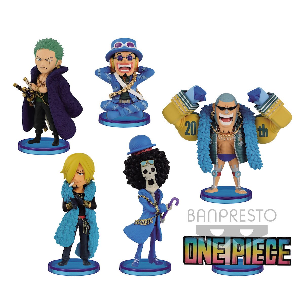 20th anniversary one piece hot sale figures