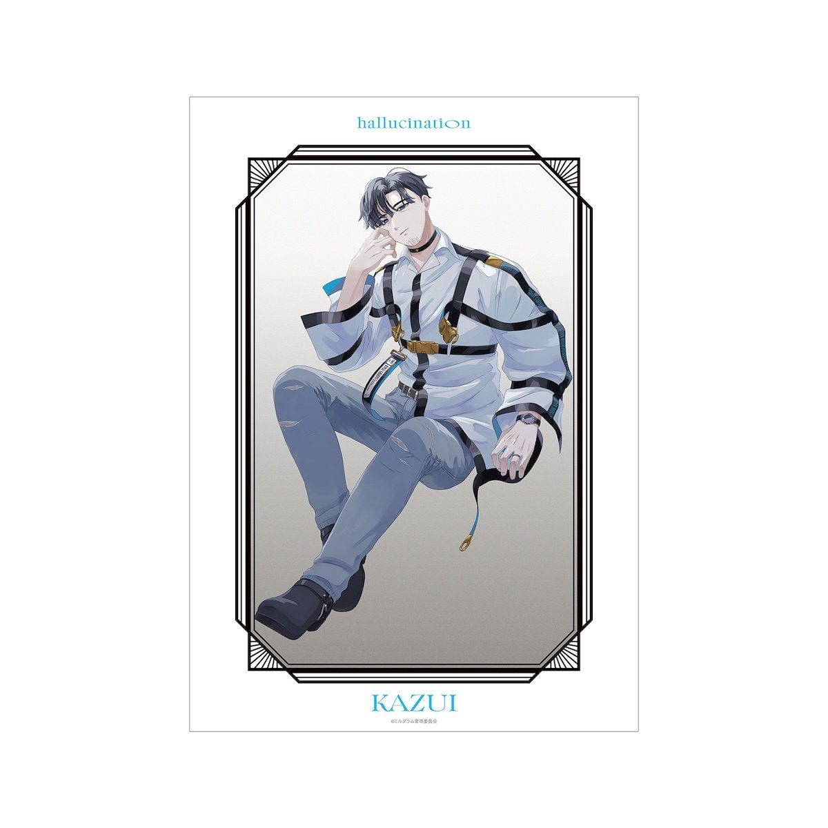 Milgram LIVE EVENT hallucination Ver. A3-Size Mat Effect Poster