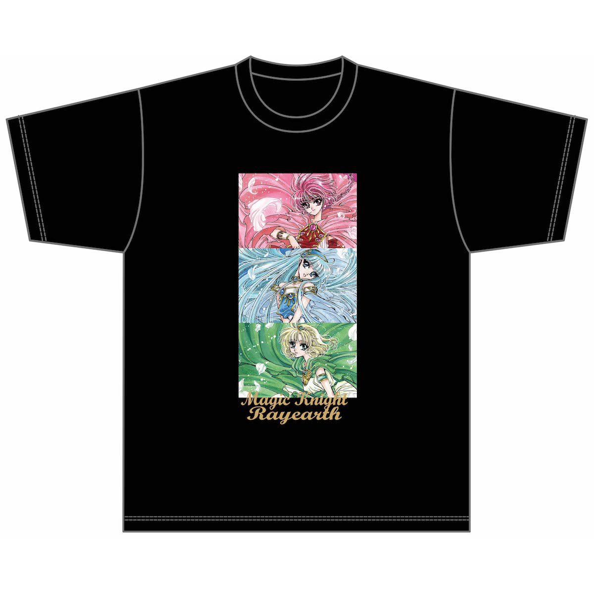 Magic Knight Rayearth Black T-Shirt - Tokyo Otaku Mode (TOM)