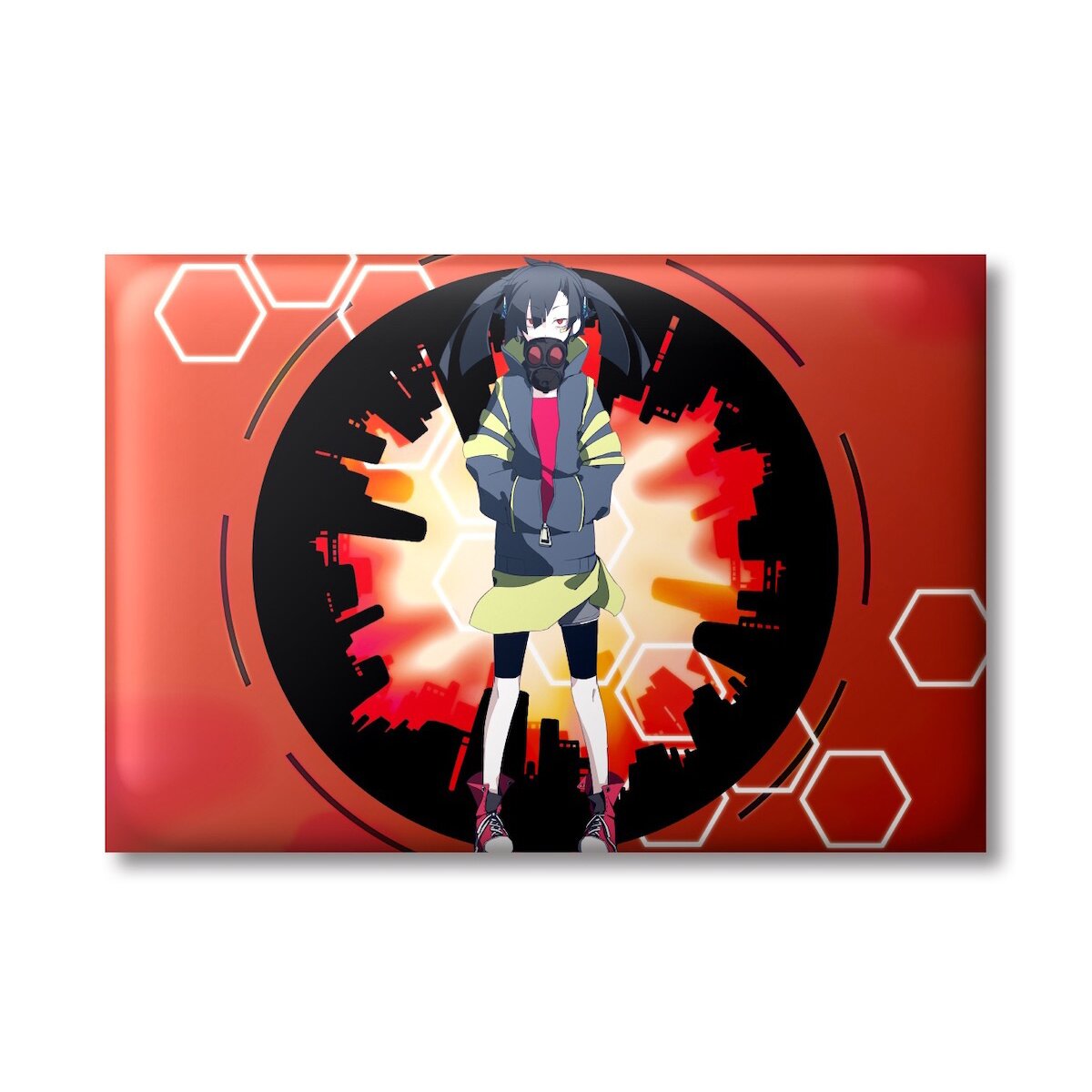 Kagerou Project ピンバッジ Kagerou Project Rectangular Trading Badge Collection - Tokyo