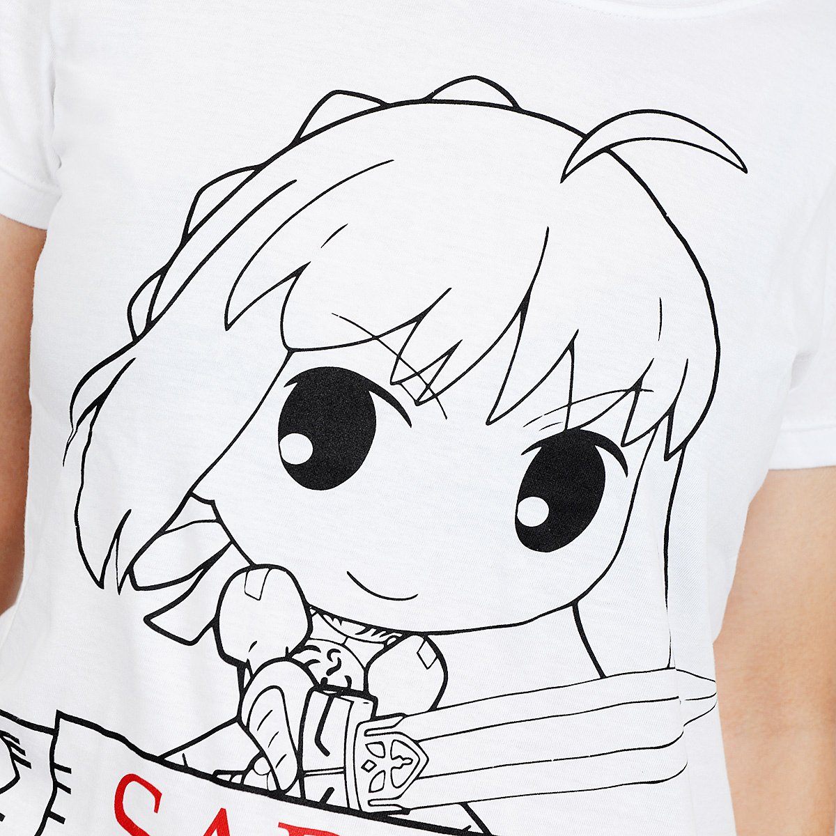 Fate/stay night Chibi Saber T-Shirt: Type-Moon - Tokyo Otaku Mode