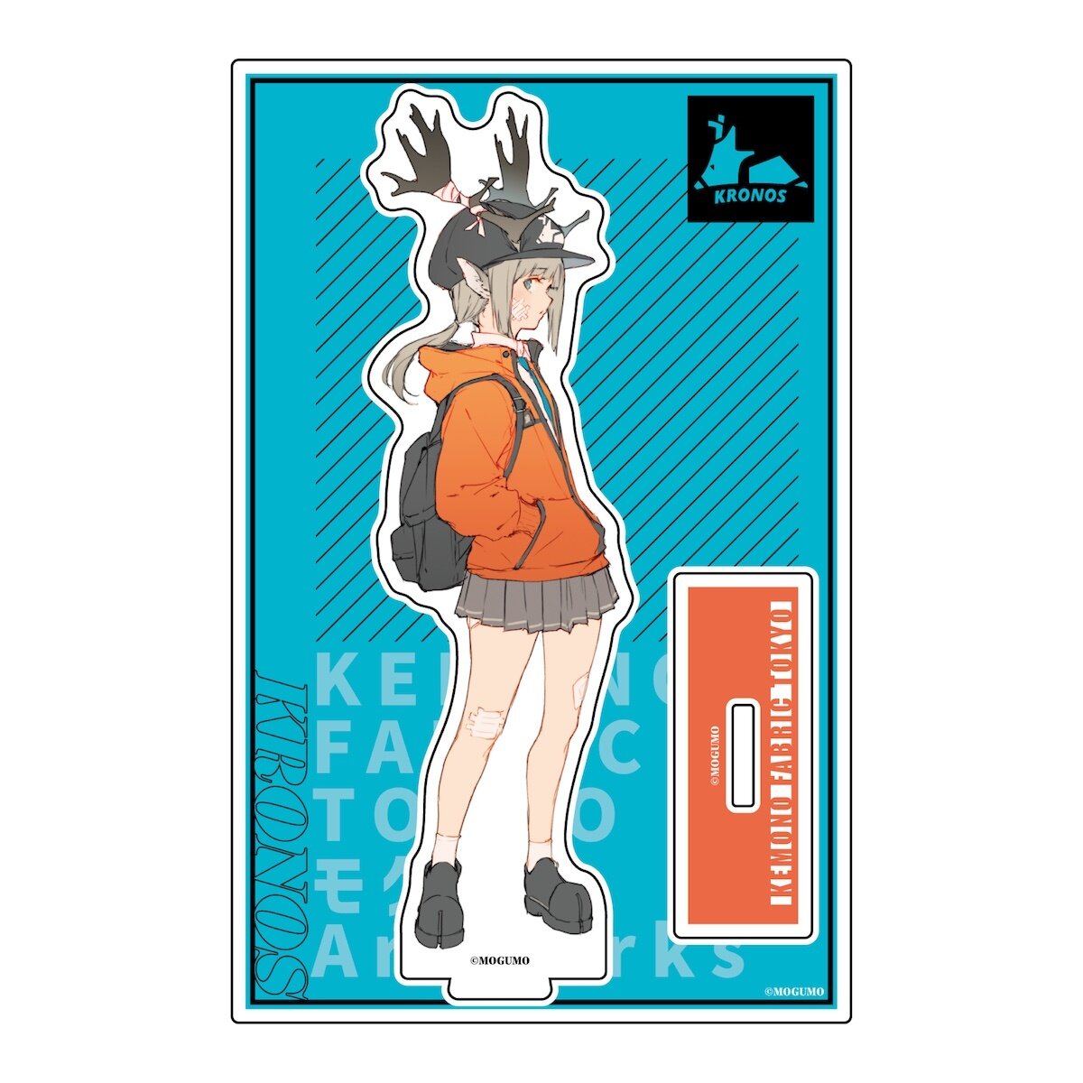 Mogumo Illustration KEMONO FABRIC TOKYO Acrylic Stand Tokyo Otaku