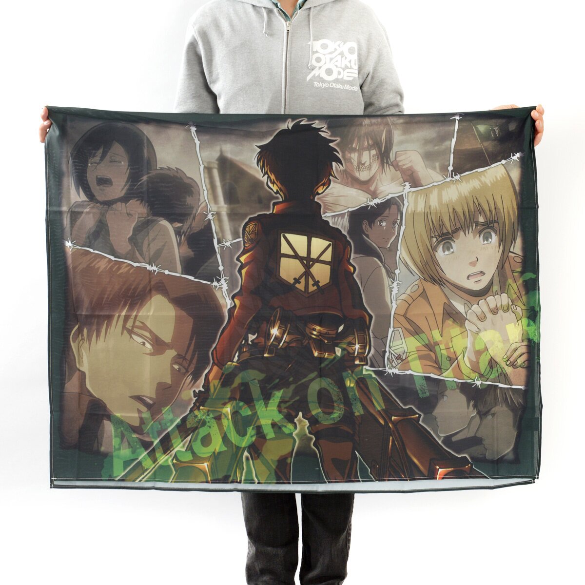 Eren Yeager Deluxe Multipurpose Cloth Attack on Titan Tokyo Otaku