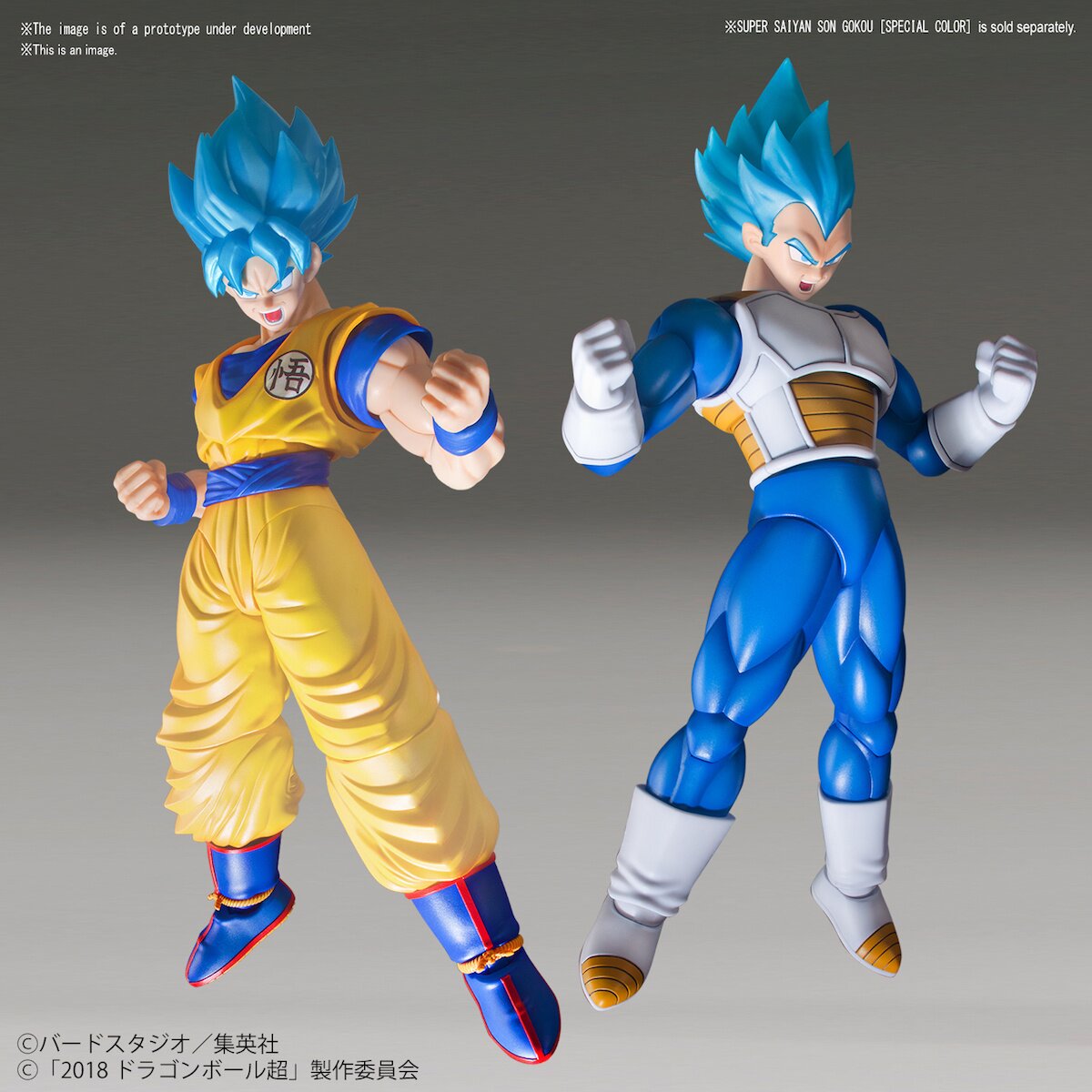 Bandai Dragon Ball Super Super Saiyan Blue Vegeta 17 cm Colorido