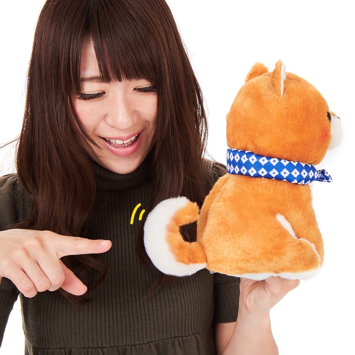 Mameshiba San Kyodai Barking Mametaro Dog Plush: Amuse