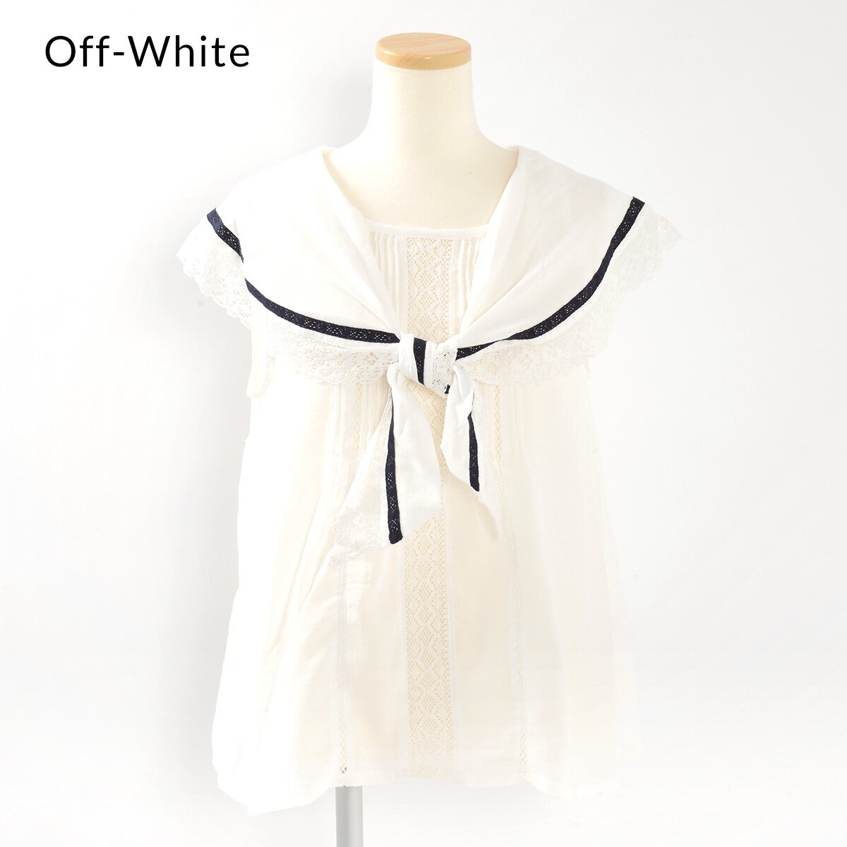 OLIVE des OLIVE Double Sailor Motif Blouse: OLIVE des OLIVE