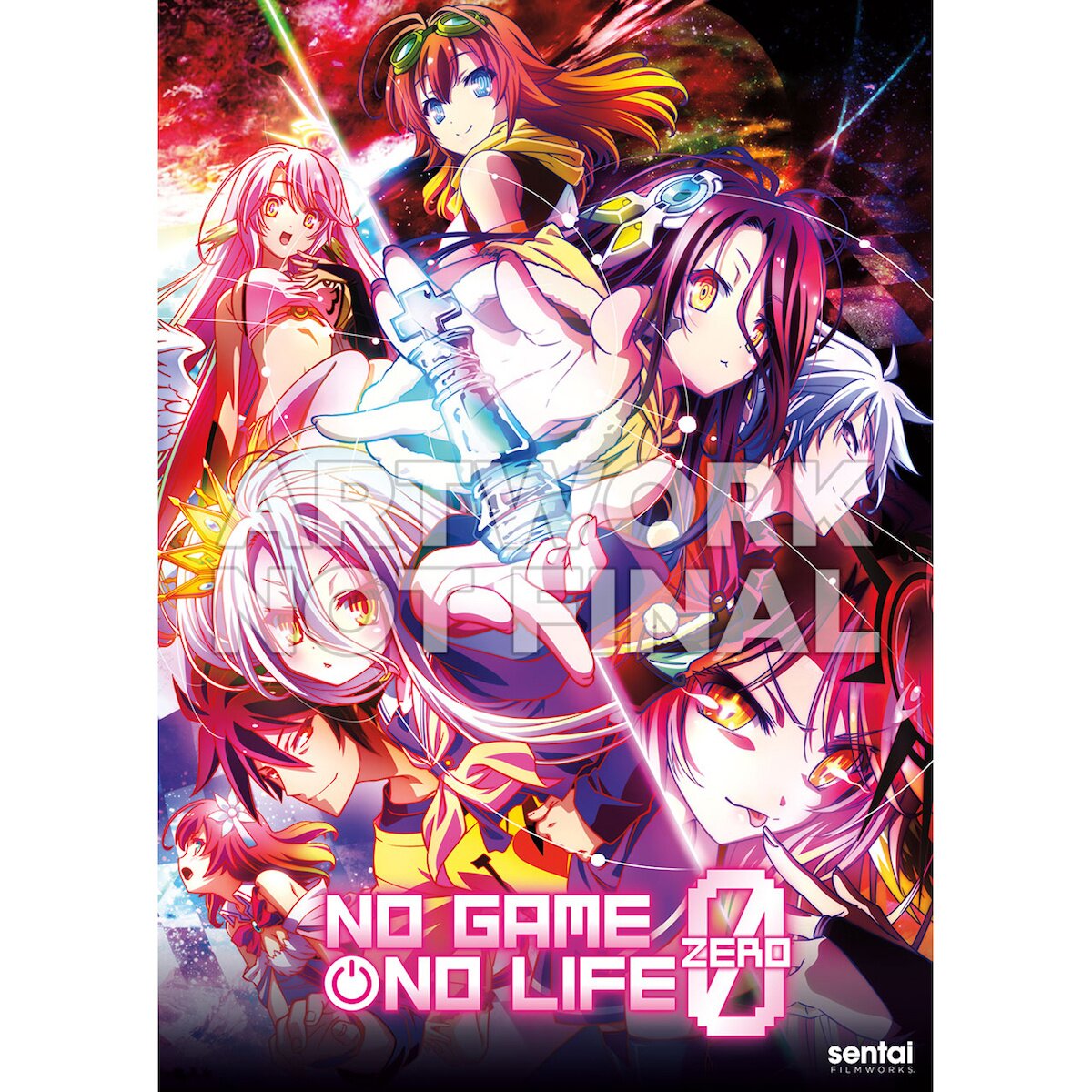 DVD ANIME No Game No Life : Zero The Movie English Subtitle Region All