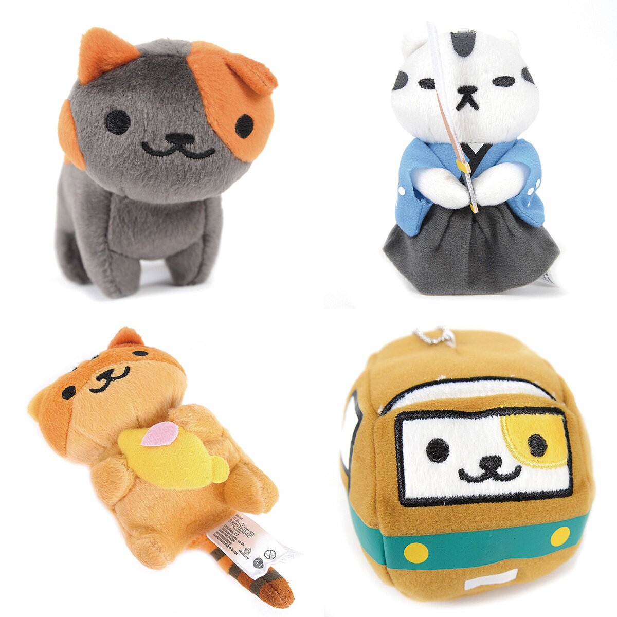Neko Atsume Big Ball Chain Plush Collection Vol. 4 - Tokyo Neko Atsume Big Ball Chain Plush Collection Vol. 4 - Tokyo