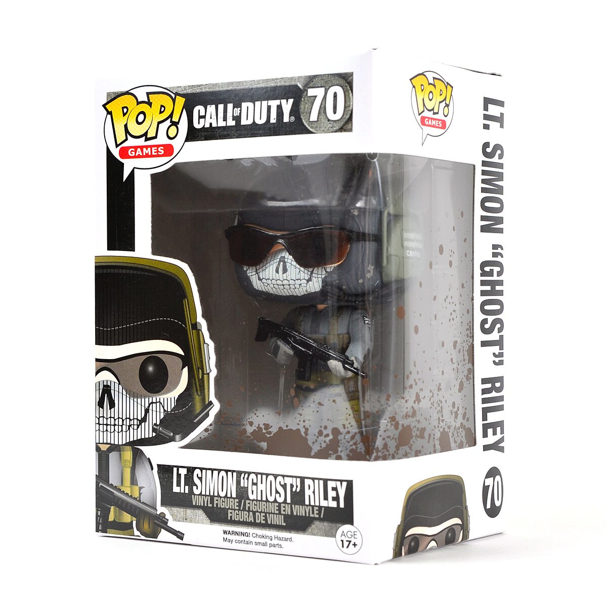 Call of Duty - Figura de Vinilo Lt. Simon 'Ghost' Riley (Funko