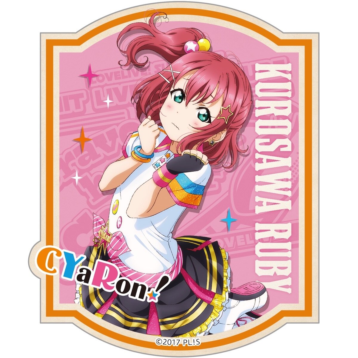 Love Live! Sunshine!! Unit Live Adventure 2020 -Perfect World- Trunk-Style  Sticker Set