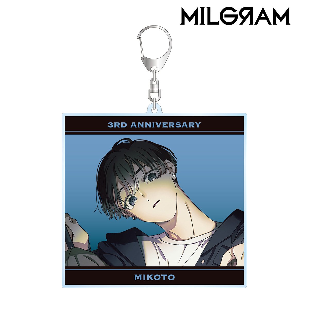 Milgram 3rd Anniversary Ver. Big Acrylic Keychain Collection