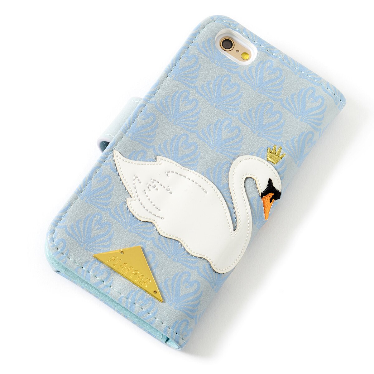 FLAPPER Swan Appliqu Smartphone Flip Case: FLAPPER - Tokyo Otaku Mode (TOM)