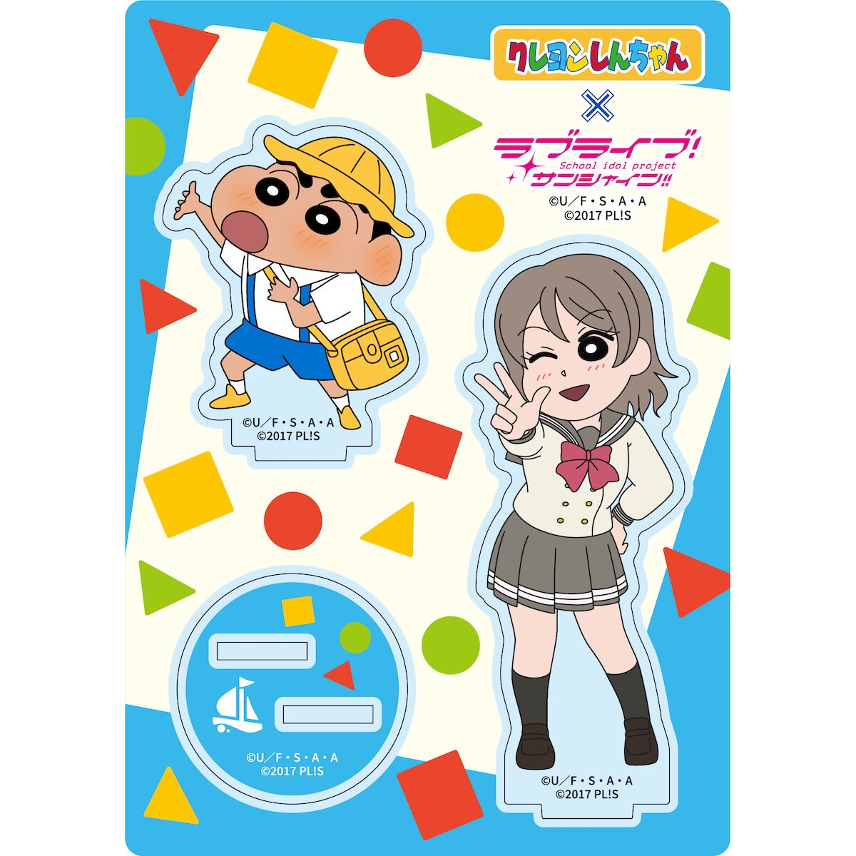 Crayon Shin-chan x Love Live! Sunshine!! Acrylic Stand Collection