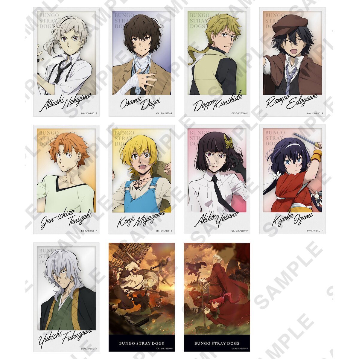 Bungou Stray Dogs Characters Shop Outlets | www.donjonminiature.com