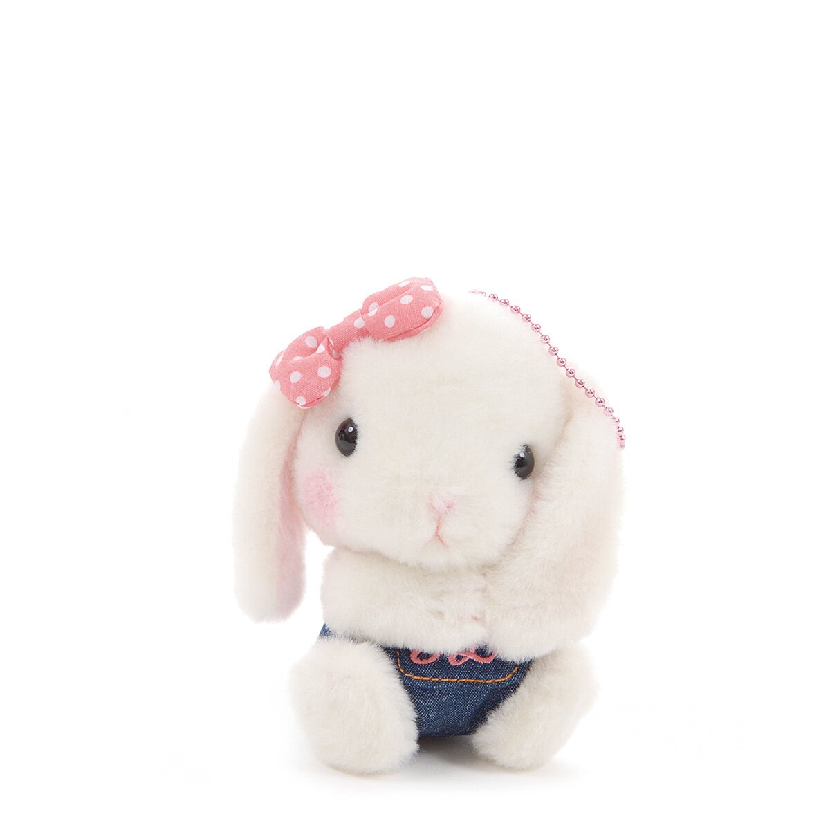 Pote Usa Loppy Denim Rabbit Plush Collection (Ball Chain): Amuse ...