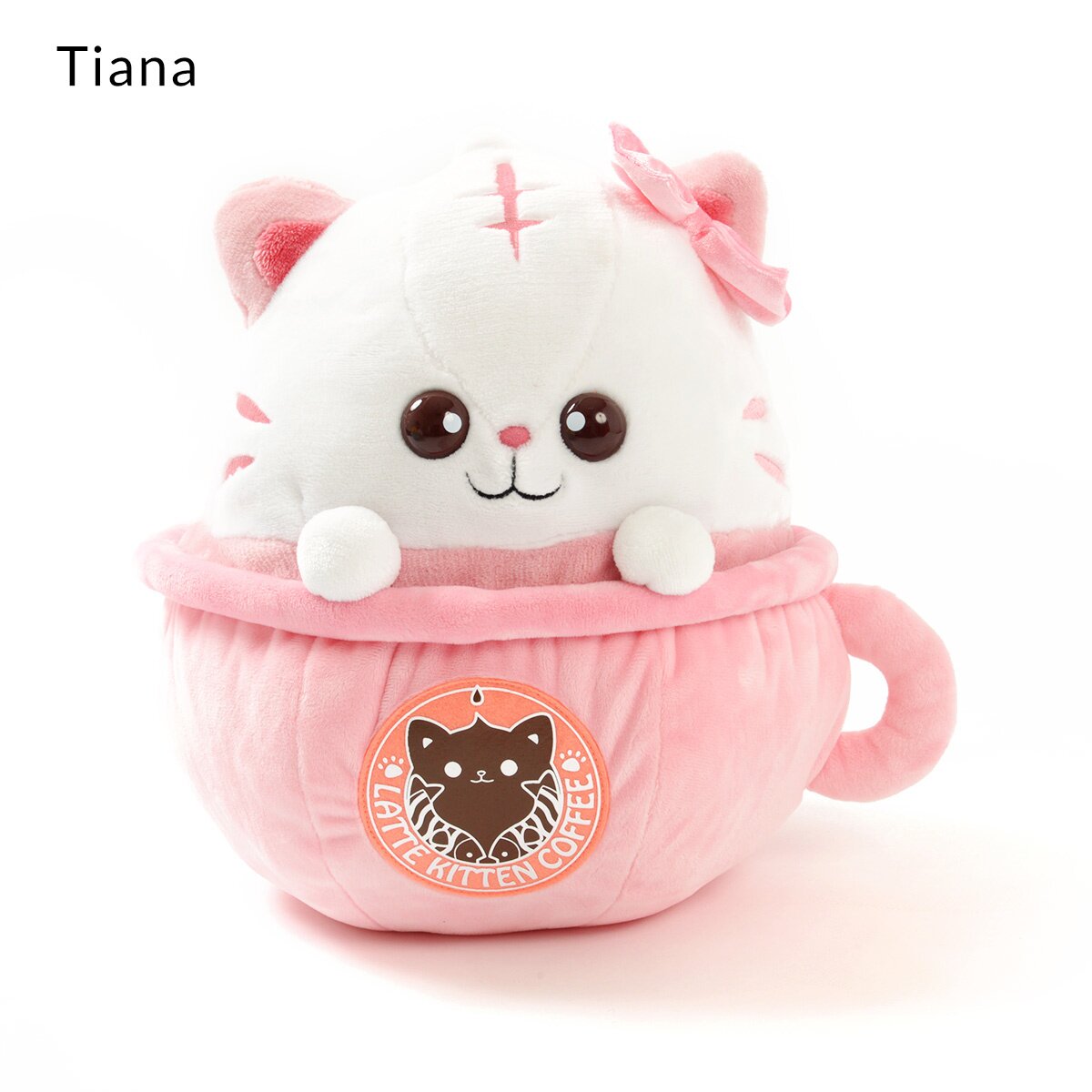 latte cat plush