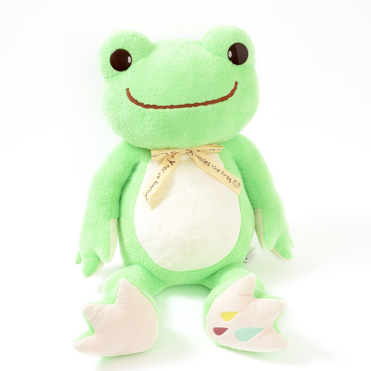 chou chou pickles the frog 2l plush