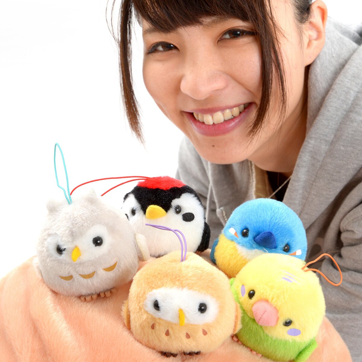 Kotori Tai Yama no Saezuri Bird Plush Collection (Mini Strap