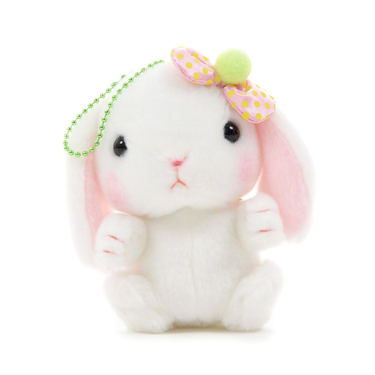 Pote Usa Loppy Colorful Rabbit Plush Collection (Ball Chain) - Tokyo ...