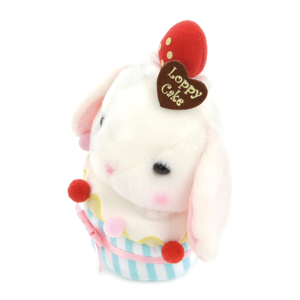 Pote Usa Loppy Cupcake Rabbit Plush Collection (Standard)