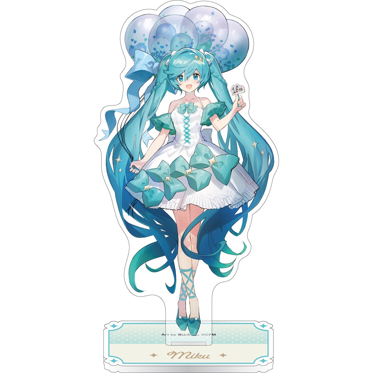 Hatsune Miku 16th Birthday Acrylic Stand - Tokyo Otaku Mode (TOM)