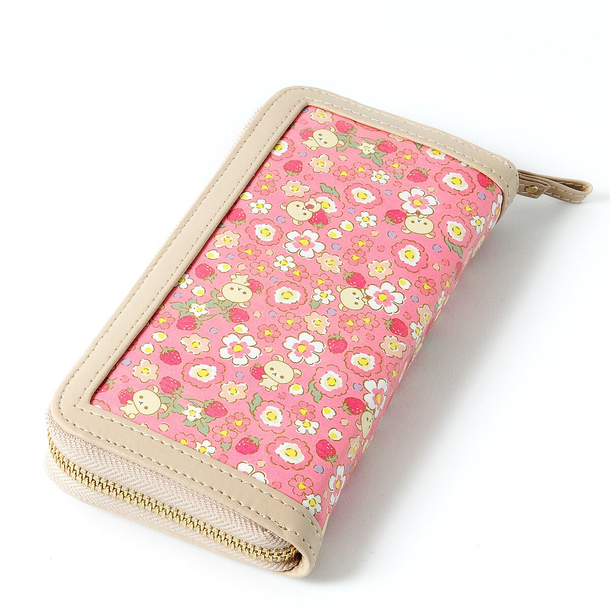 Korilakkuma Strawberry Flower Wallet - Tokyo Otaku Mode (TOM)