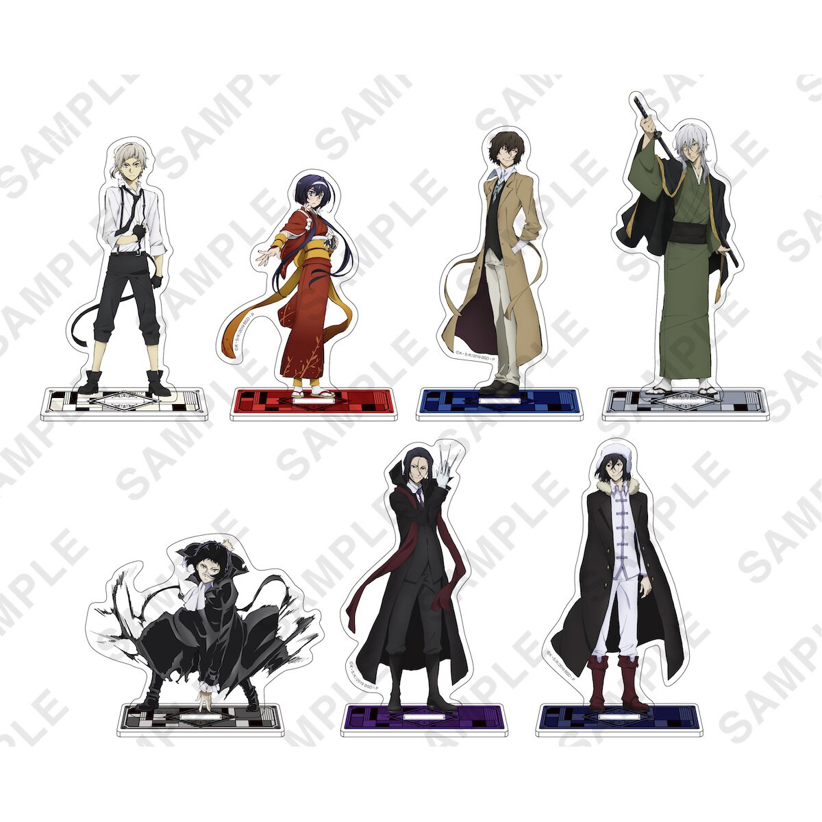 Bungo Stray Dogs Acrylic Character Stand Atsushi Nakajima & Kyoka Izumi &  Ryunosuke Akutagawa - Tokyo Otaku Mode (TOM)