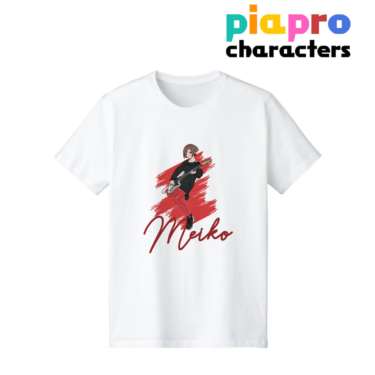 Piapro Characters Meiko: Band Ver. Art by tarou2 Men's T-Shirt