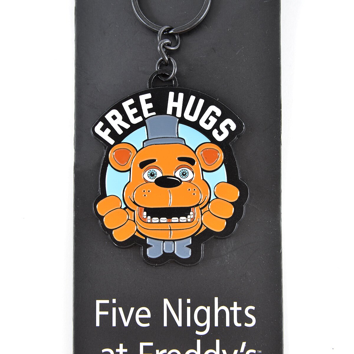 Five Nights At Freddys Keychain Free Hugs Freddy Bioworld Key Chain FNAF  Metal