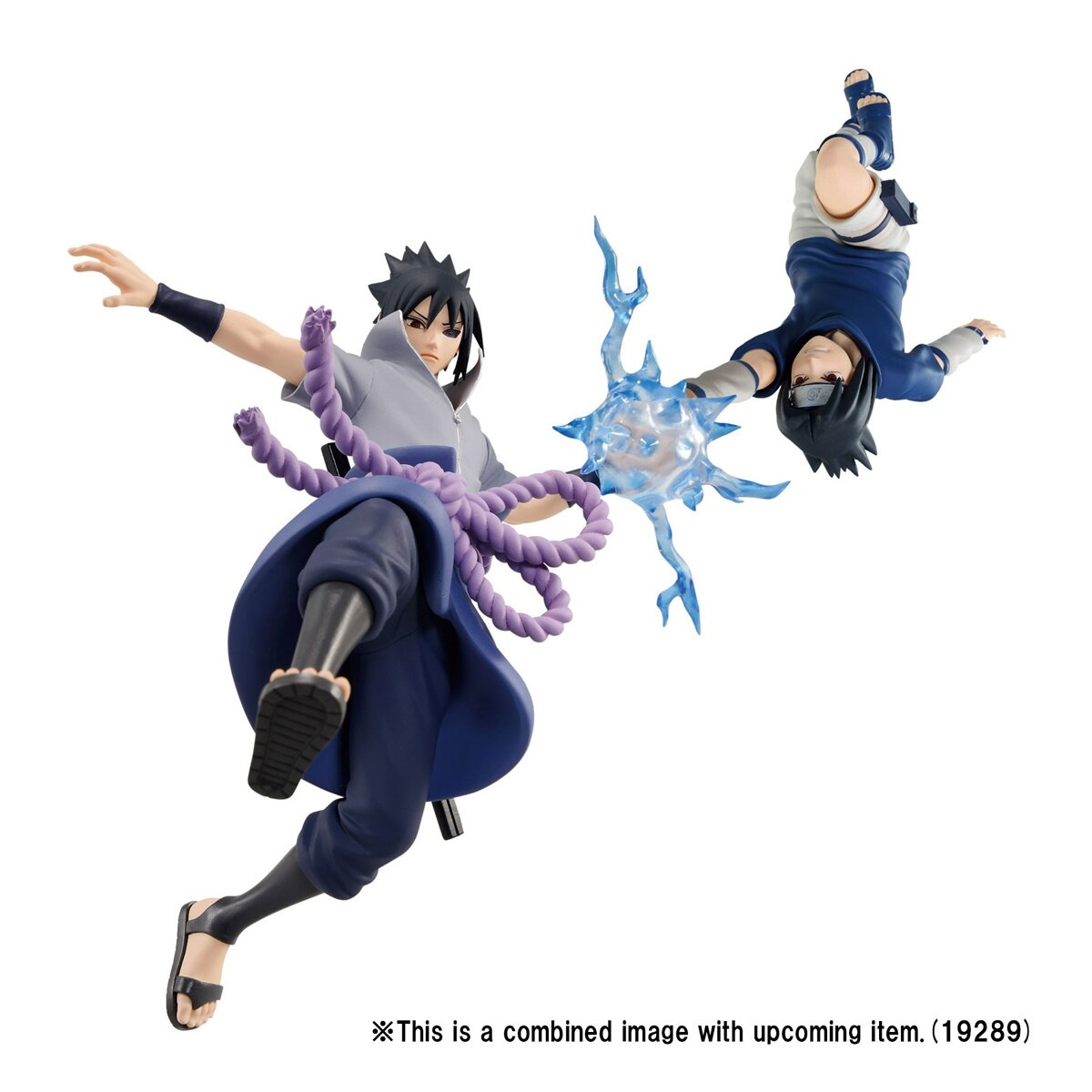 Naruto Sasuke Uchiha Figure Chidori Effectreme Banpresto New Authentic