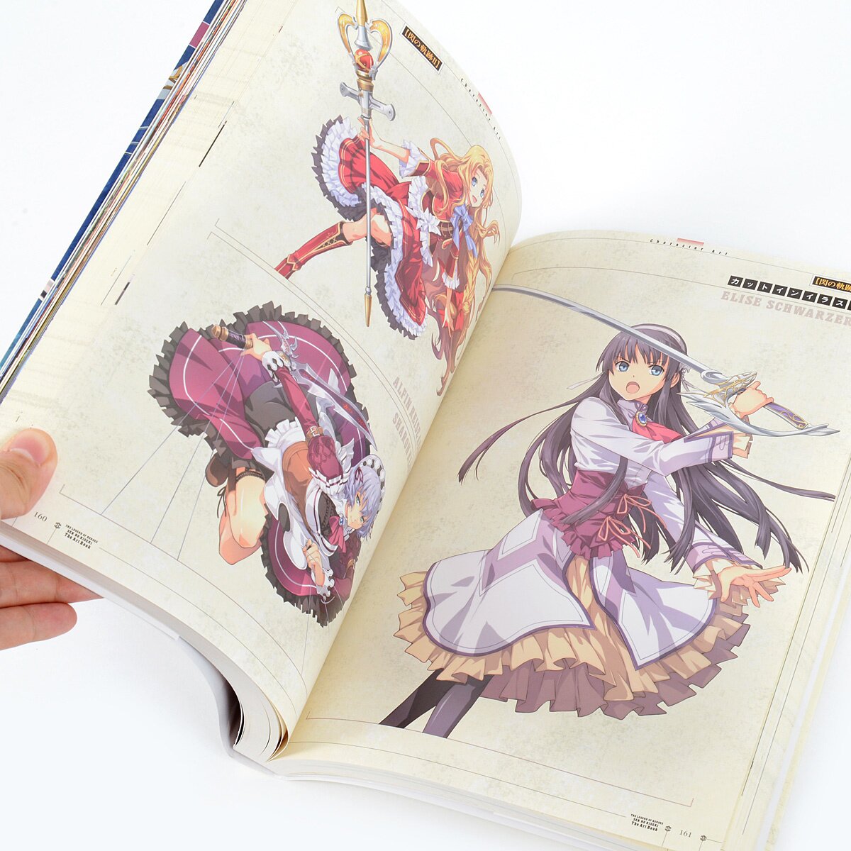Legend of Heroes Trails Cold Steel 3 Visual Collection Art