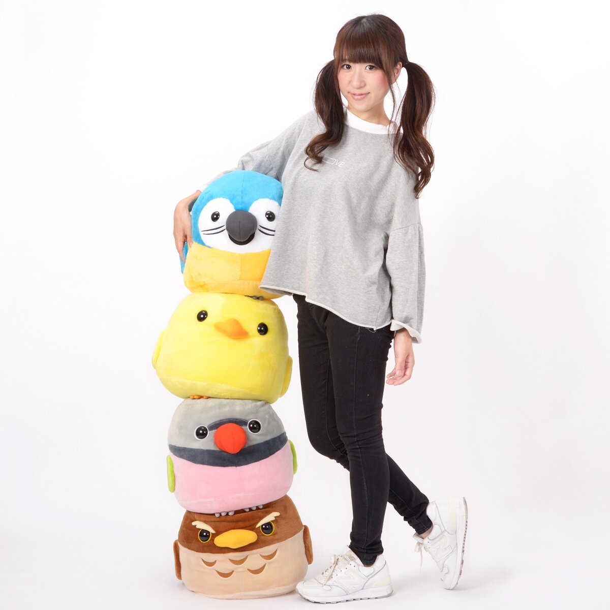 Kotori Tai Nigiyaka Bird Plush Collection (Big) - Tokyo Otaku Mode