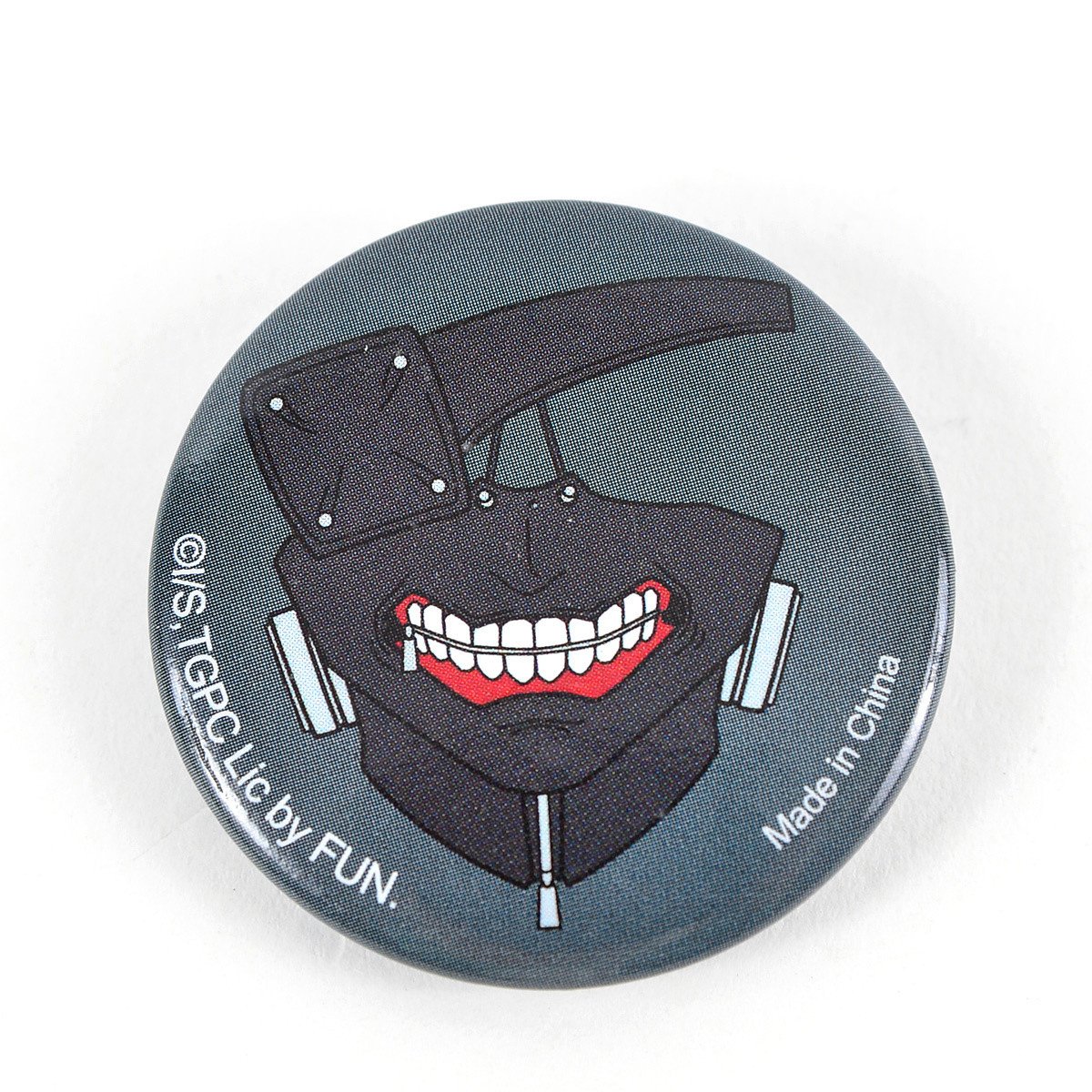 Tokyo Ghoul Re Kaneki Maske PVC Schlüsselanhänger | Offiziell Lizenziert | Ca. 5 Cm | Mehrfarbig