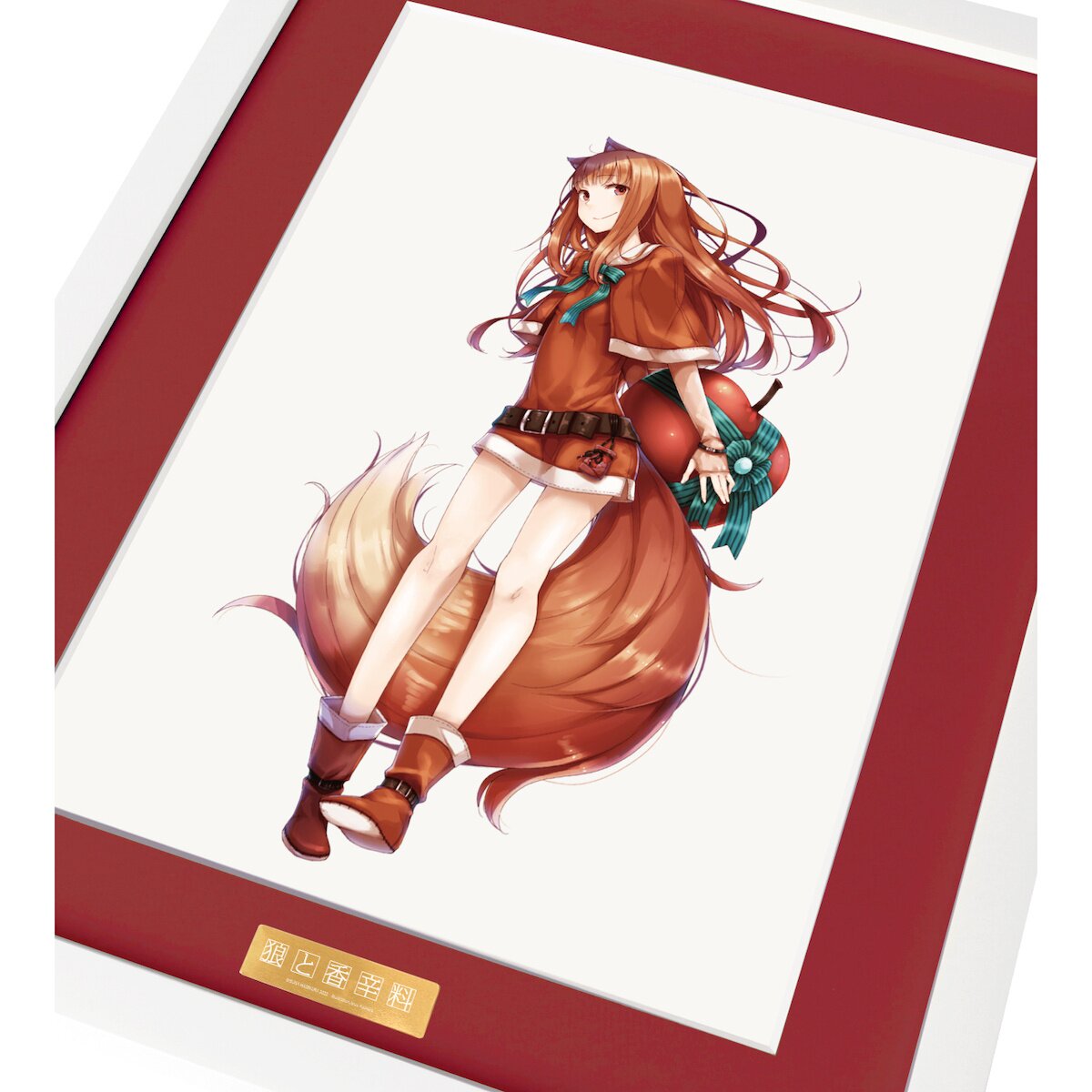 Spice and Wolf Jyuu Ayakura Illustration Chara Fine Graph Collection ...