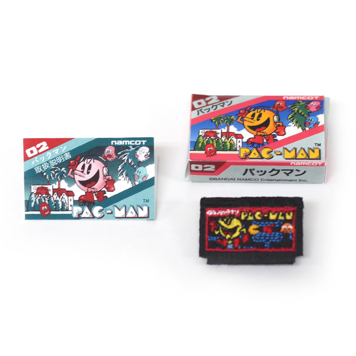 Namco Museum Cassette-Shaped Embroidered Pouch Series - Tokyo