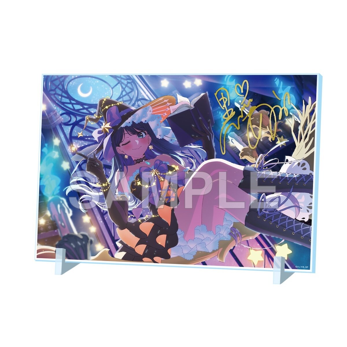 Oshi no Ko Acrylic Panel w/ Foil-stamped Signature Halloween 2025