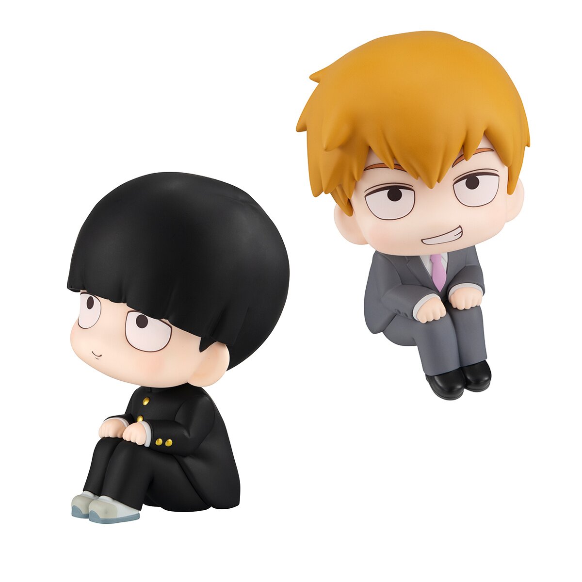 Mob Psycho 100 III 1913 Shigeo Kageyama 1922 Arataka Reigen Action Figure  Face Changeable Toys Collection Model Doll Gift