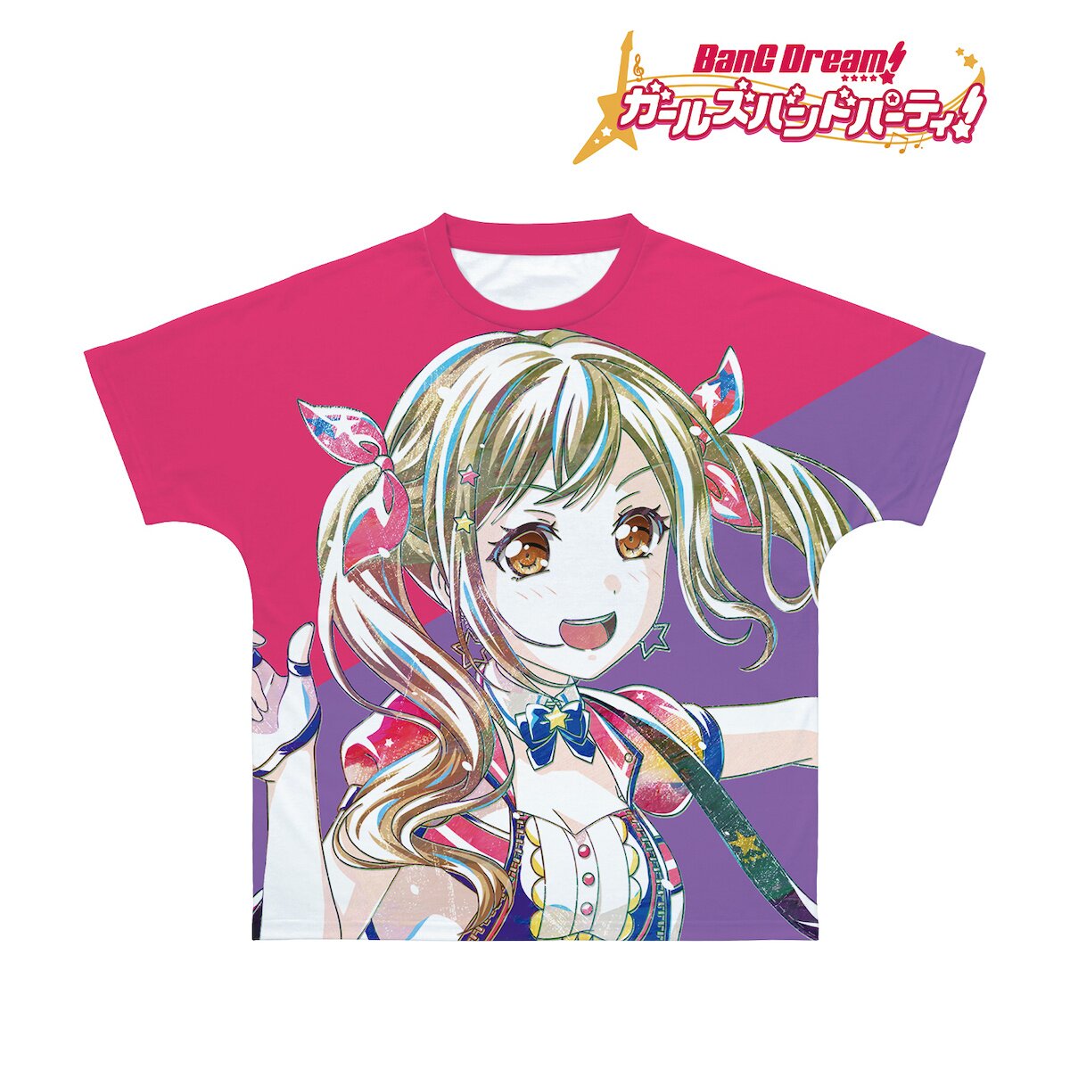 CDJapan : BanG Dream! Girls Band Party! Mashiro Kurata Ani-Art Full Graphic  T-shirt Unisex Vol.3 XL Collectible