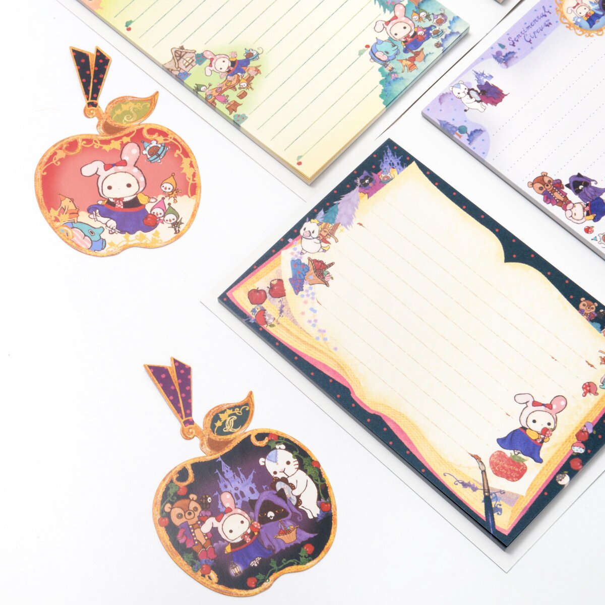 Anime Sugar Apple Fairy Tale Figure Student Writing Paper Notebook Delicate  Eye Protection Notepad Diary Memo Gift 4339 - Action Figures - AliExpress