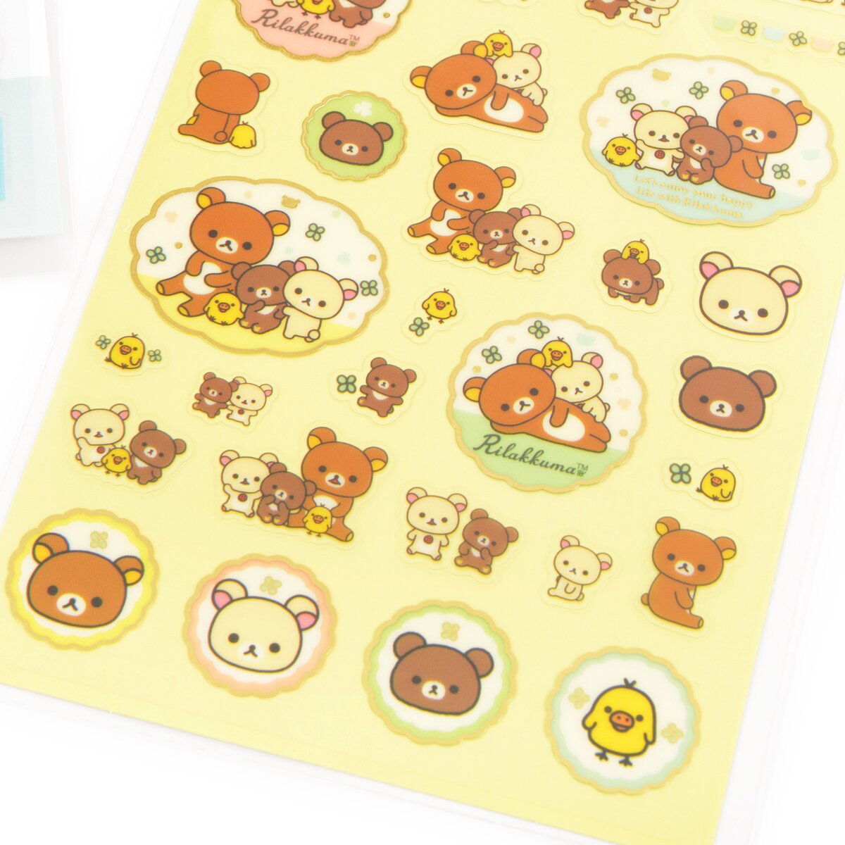 Rilakkuma Happy Life with Rilakkuma Stickers: San-X - Tokyo Otaku Mode ...