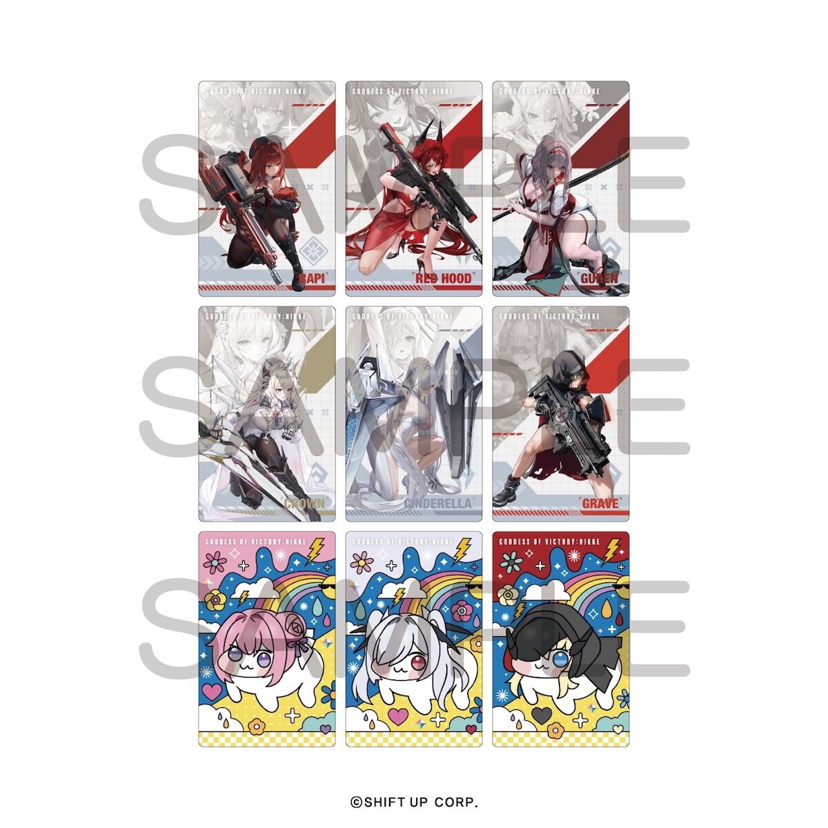 Goddess of Victory: Nikke Gun Girl Metal Card Collection Vol. 3