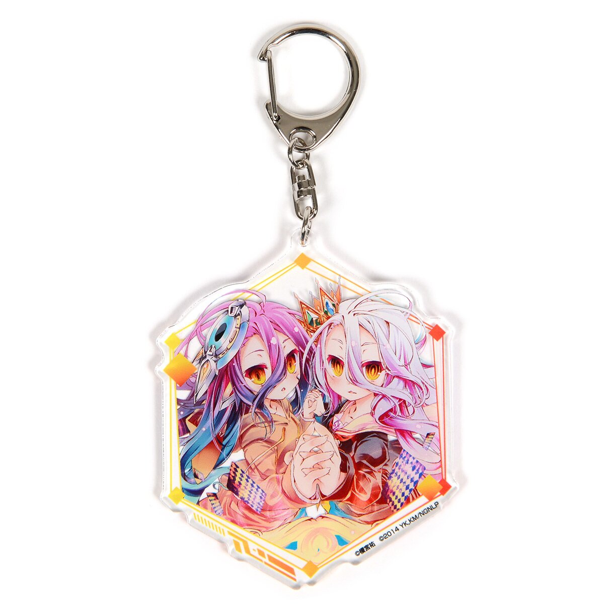 MF Bunko J Summer School Festival 2018 No Game No Life Acrylic Keychain  Charm