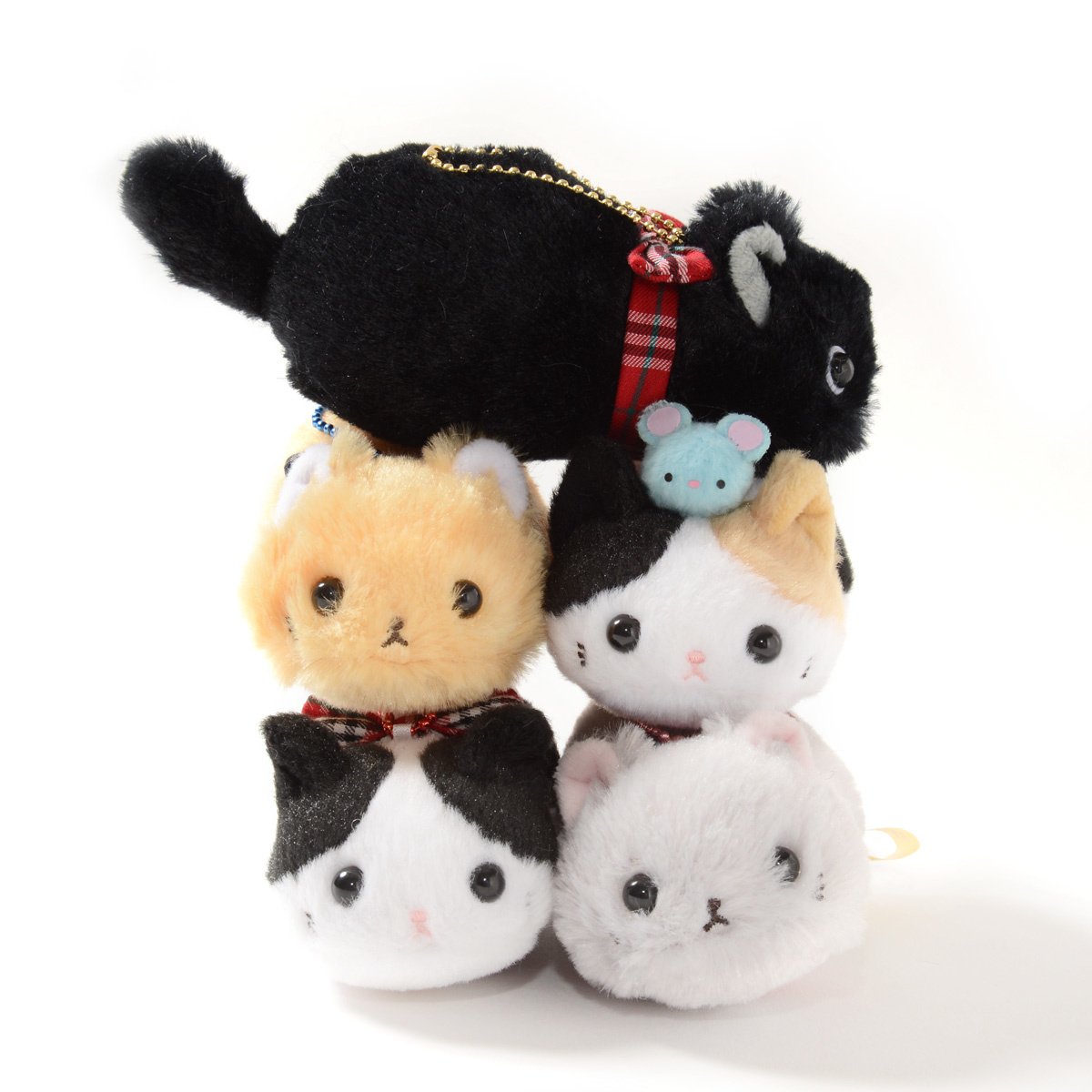 Tsuchineko Mofu Mofu Cat Plush Collection (Ball Chain) - Tokyo