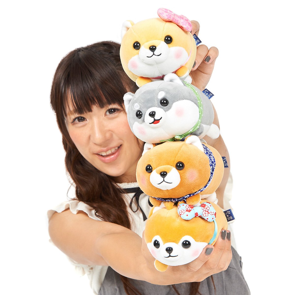 Tsumeru! Mochikko Mameshiba San Kyodai Vol. 2 Dog Plush Collection