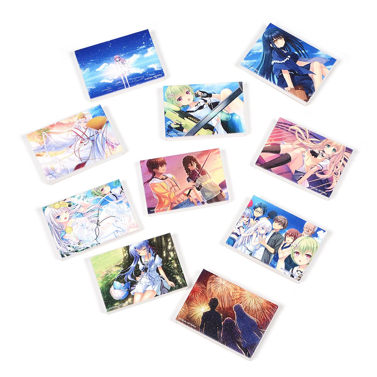 Summer Pockets　Key ミニアートボードコレクション　サマポケ Summer Pockets Mini Art Board Collection: VisualArt's/Key - Tokyo