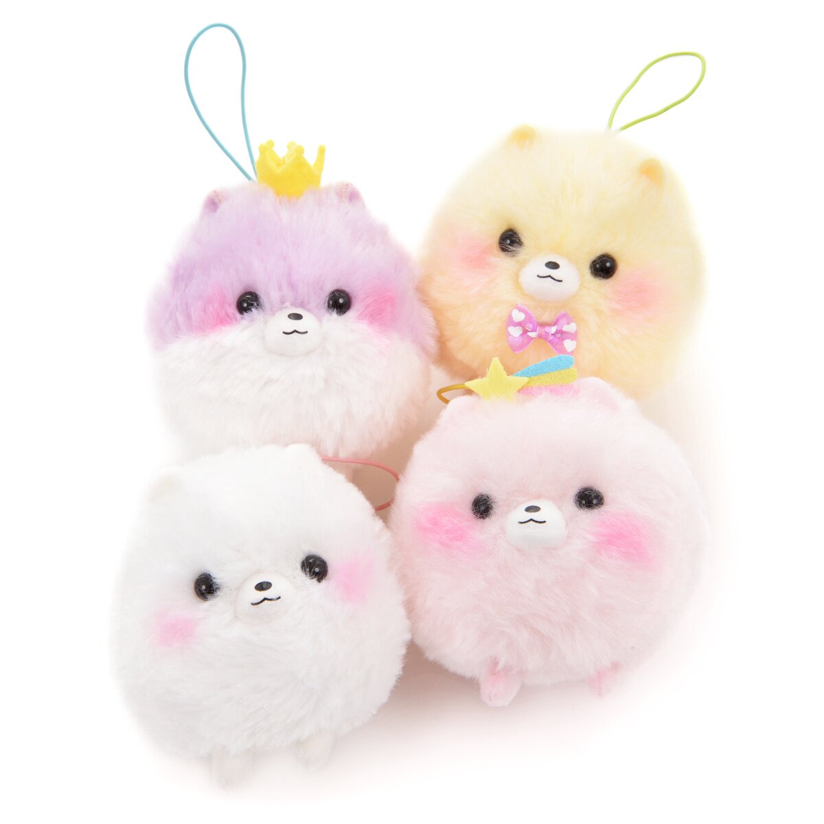 Fuwa-mofu Pometan Yumekawa Dog Plush Collection (Mini Strap) - Tokyo ...