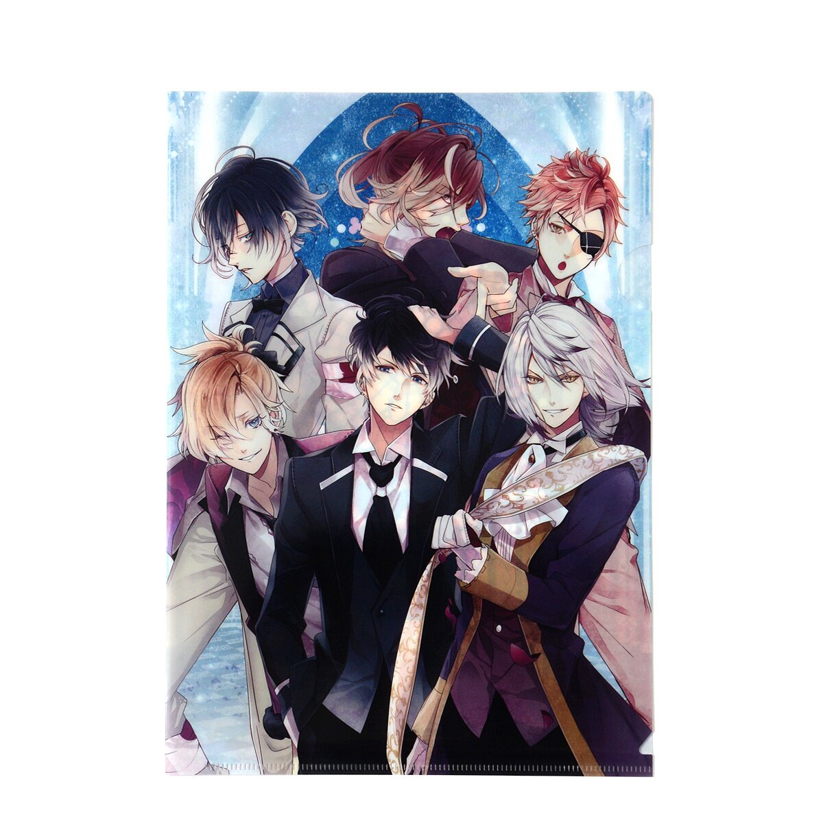 Diabolik Lovers Bloody Bouquet Clear File Folder - Tokyo Otaku