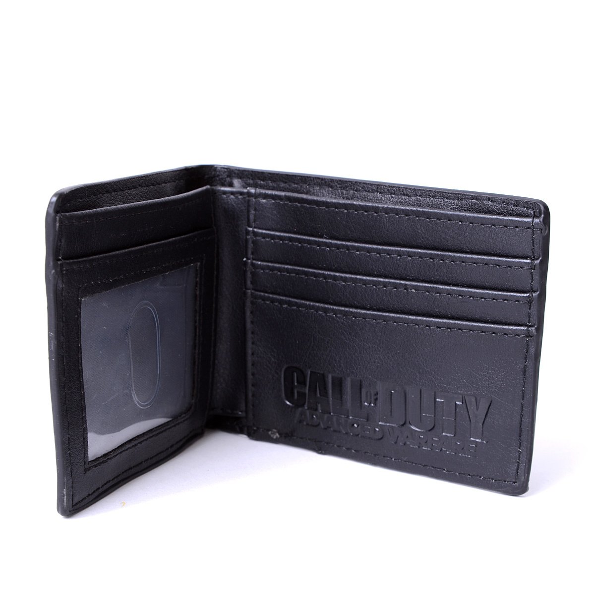 Cod Ewallet Call of Duty: Advanced Warfare Black Metal Badge Bi-Fold Wallet ...