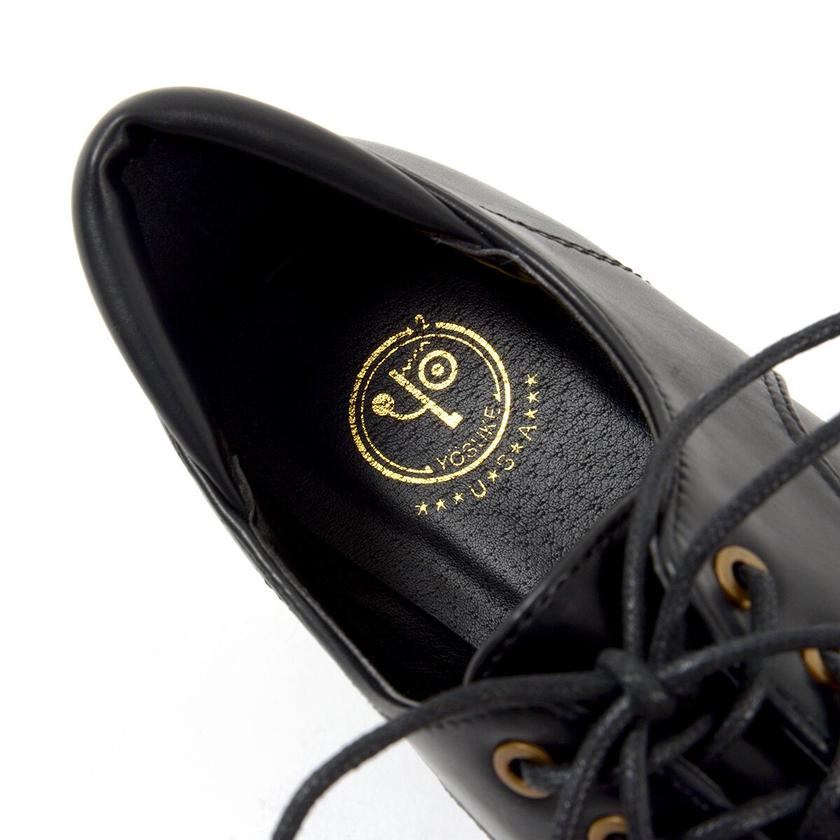 YOSUKE USA Platform Lace-Up Shoes